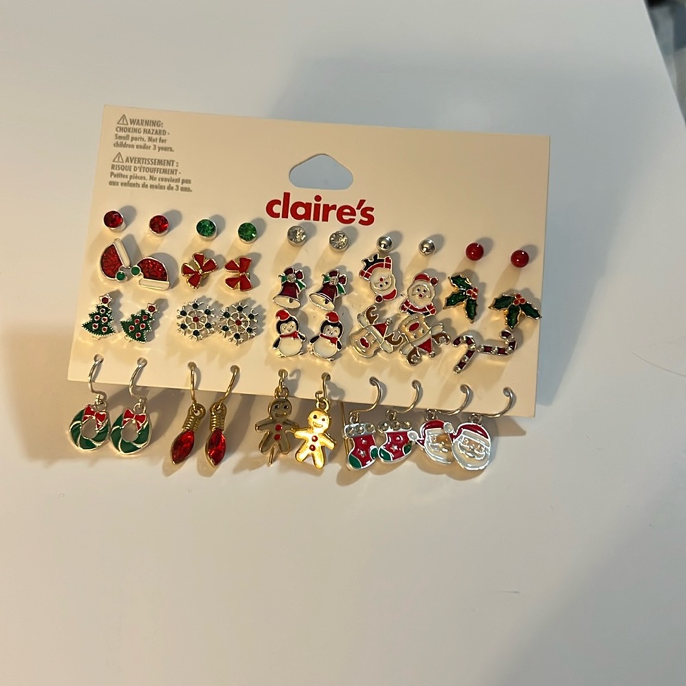 #616 Claire’s 20 piece earrings